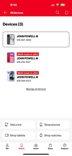 Customer photo review of iPhone 14 Plus