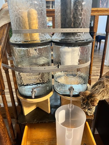 Customer photo review of Well Water / Off-Grid / Water Softener Solution