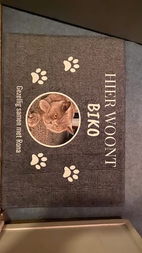 Customer photo review of Fotohoodie - Gepersonaliseerde hoodie