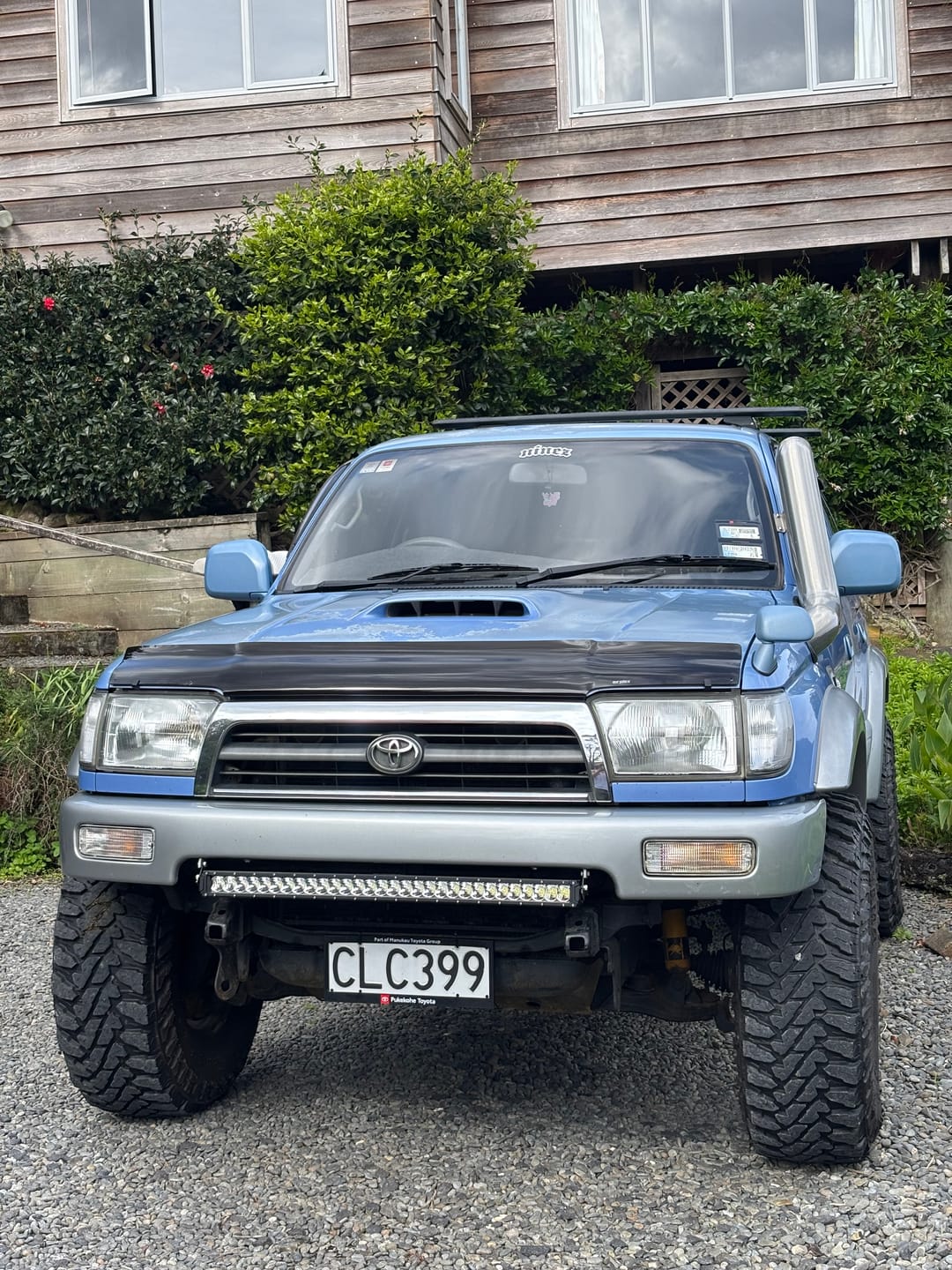 Customer photo review of Airplex Hilux Surf / 4Runner Bonnet Protector l 2nd, 3rd & 4th Gen 89 - 05