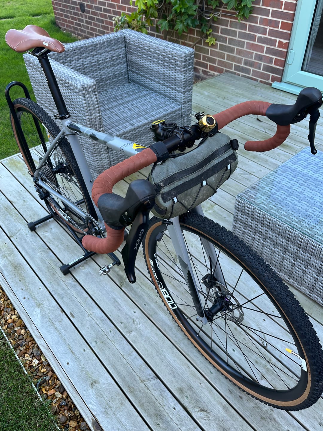 Customer photo review of Temple Brown Foam Bar Wrap