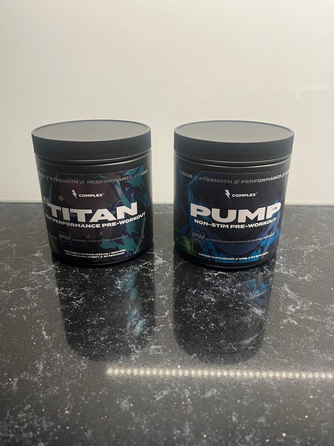 Customer photo review of Pump Non-Stim Pre-workout
