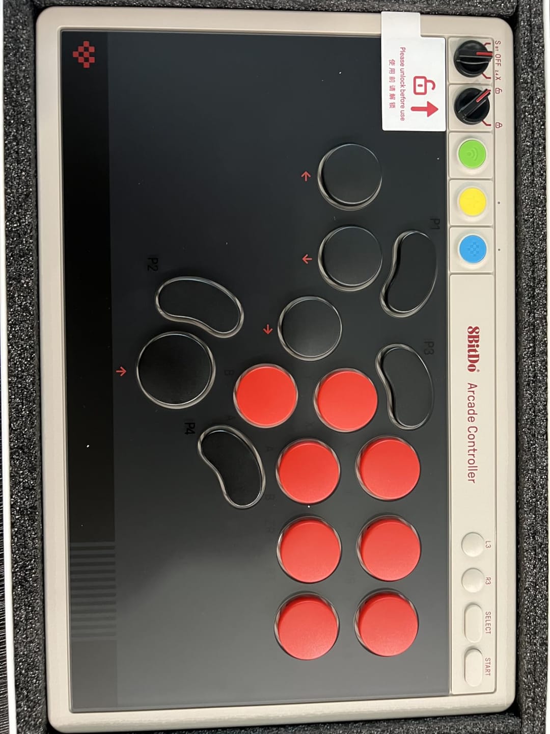 Customer photo review of Control Arcade 8bitdo - Switch and Windows