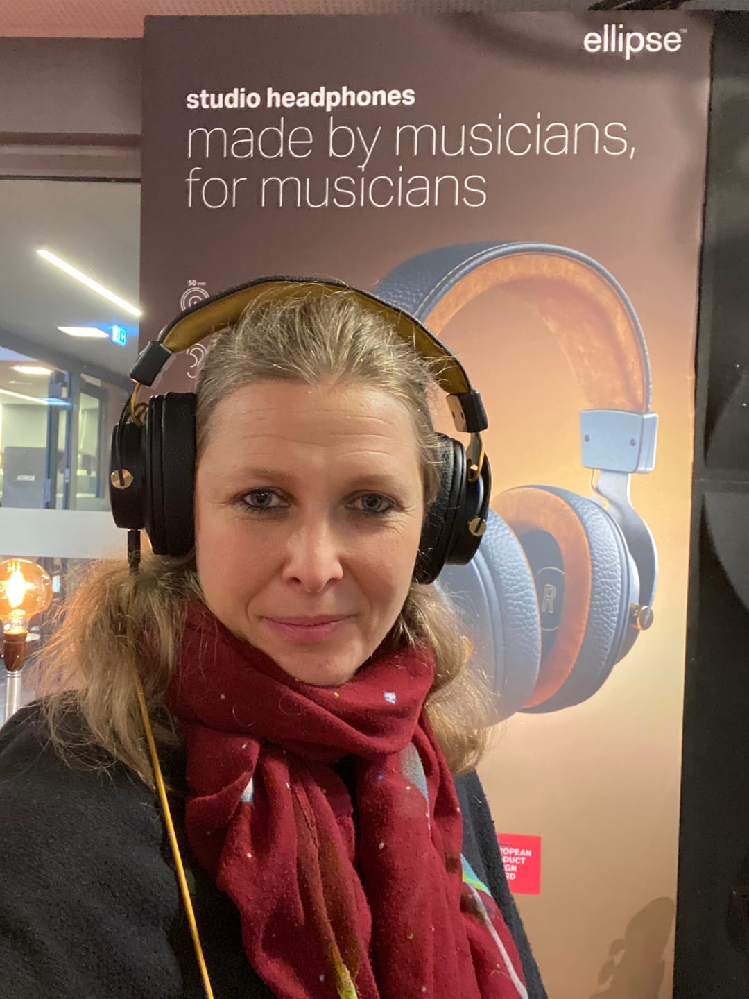 Customer photo review of ellipse studio headphones