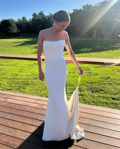 Customer photo review of Emery Maxi Dress