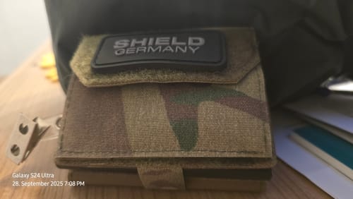 Customer photo review of Tactical Wallet MK2 - Multicam