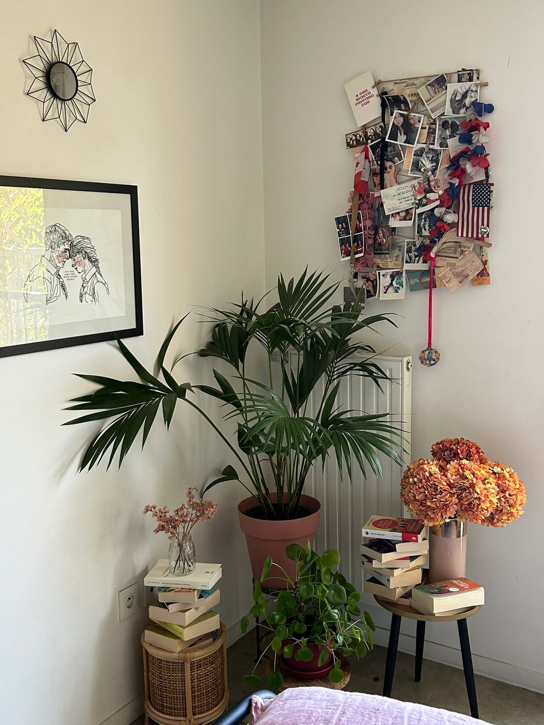 Customer photo review of Grande Hortensia (5 tiges) - Orange