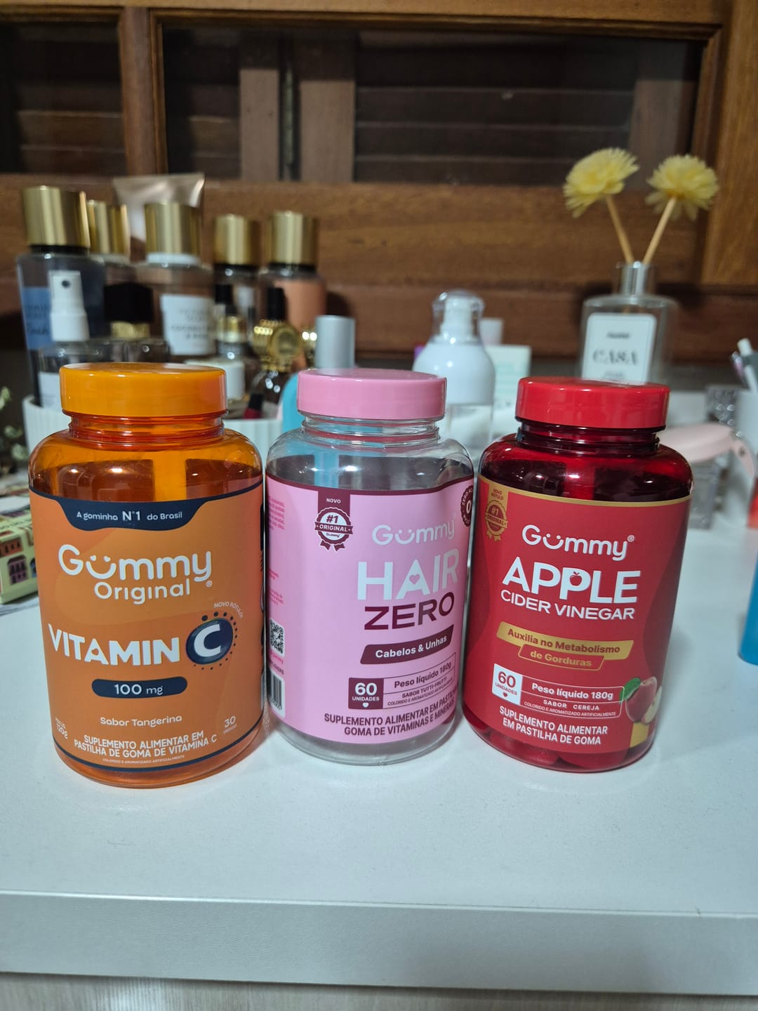 Customer photo review of Gummy® Vitamina C Tangerina - 120 g