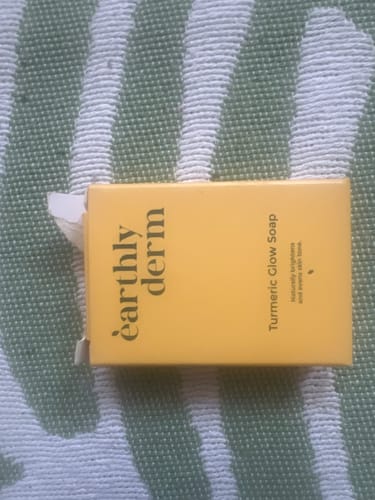 Customer photo review of Turmeric Glow Soap