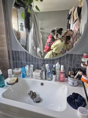 Customer photo review of PawPack - Ergonomische Hondendraagzak Rugzak