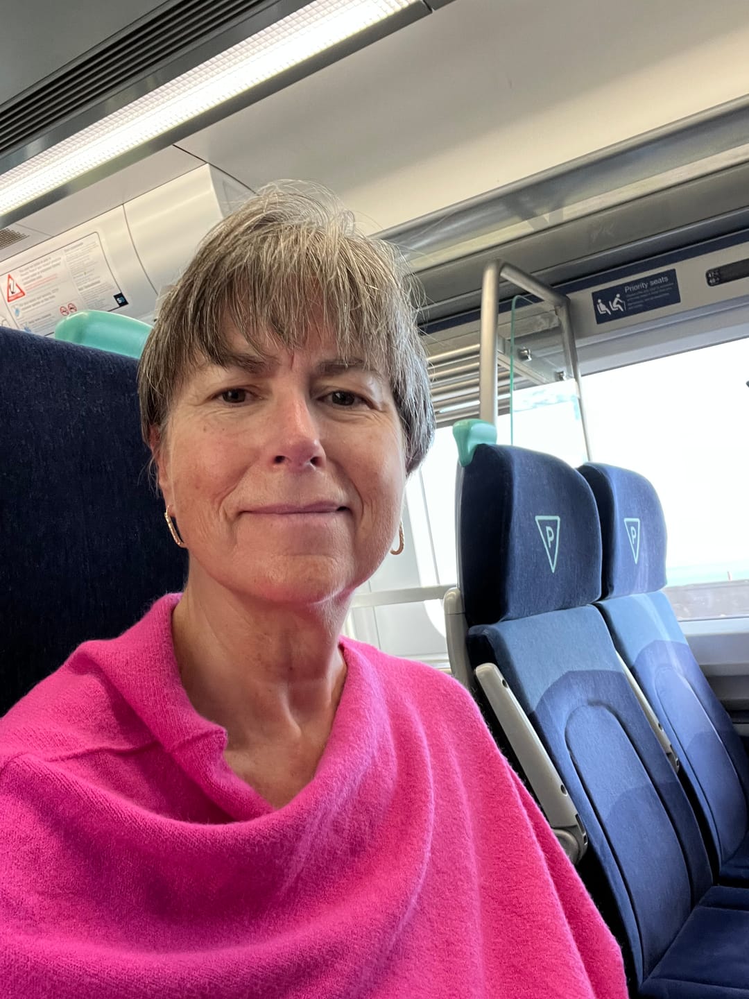 Customer photo review of Asymmetric Slouch Italian Soft Knit