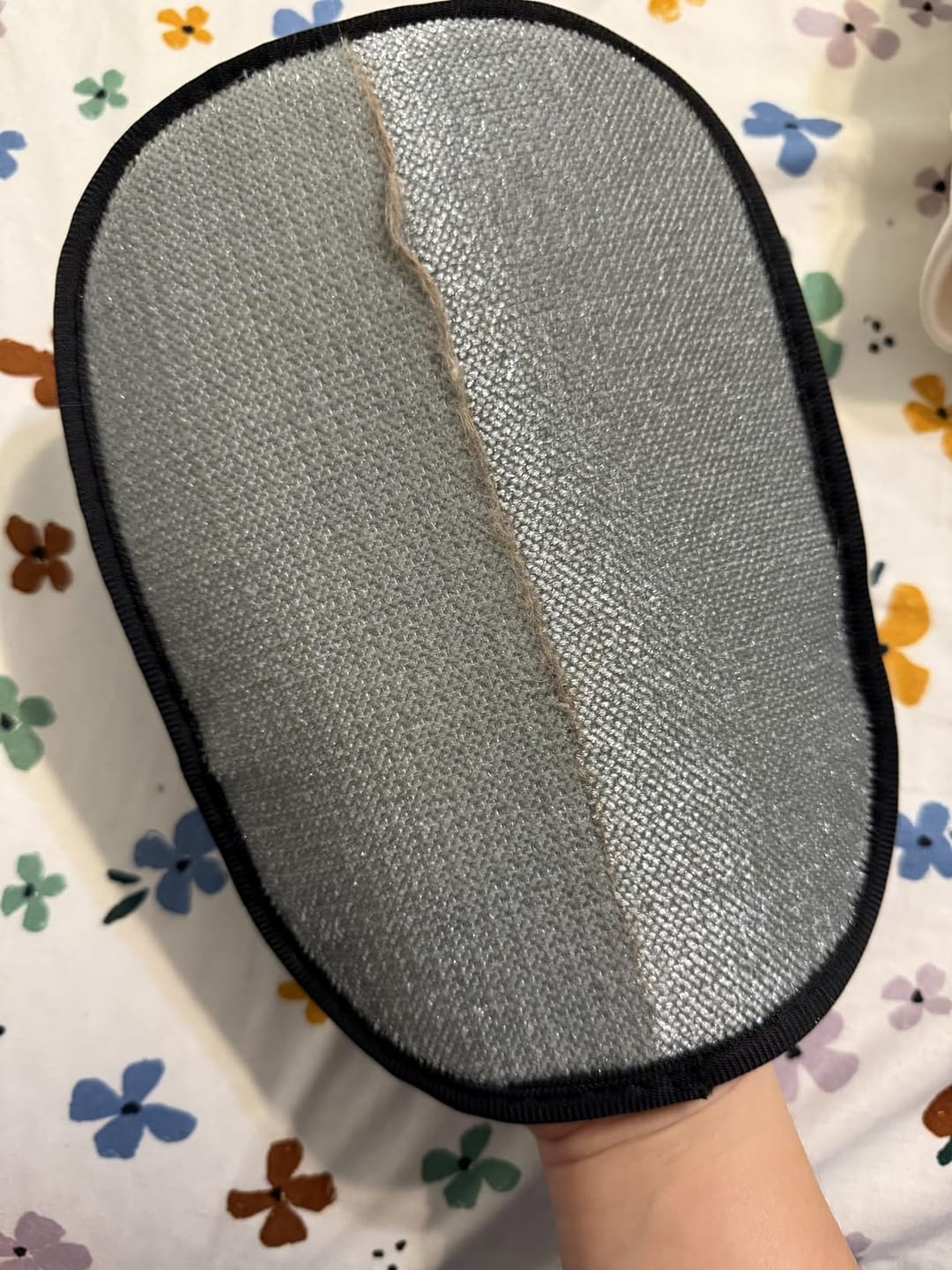 Customer photo review of Hair Magnet Pet Glove