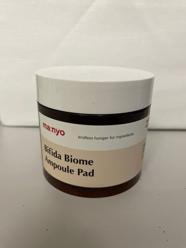 Customer photo review of Mitrinoši spilventiņi ar bifido kompleksu Manyo Bifida Biome Ampoule Pad