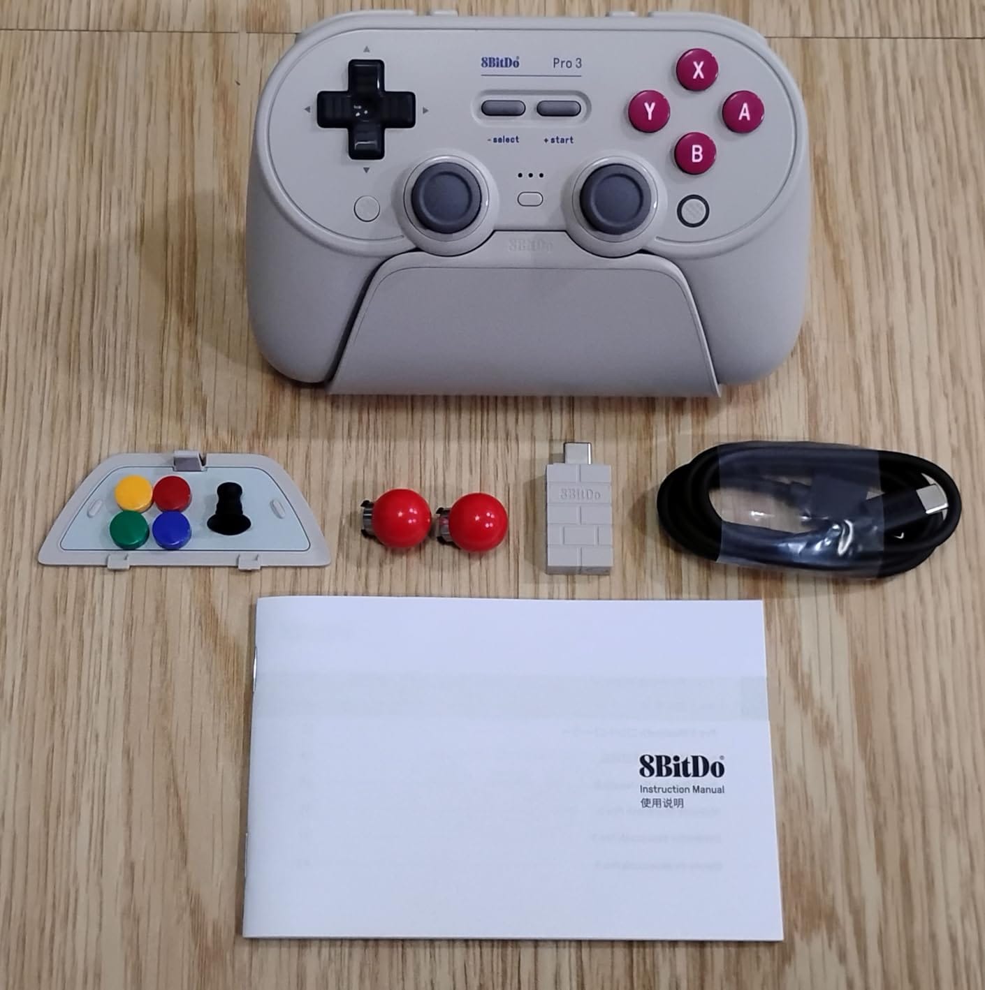 Customer photo review of Mando 8BITDO Pro 3  Inalambrico - Compatible con Android, PC, Apple, SteamOS,  Switch 1 y 2
