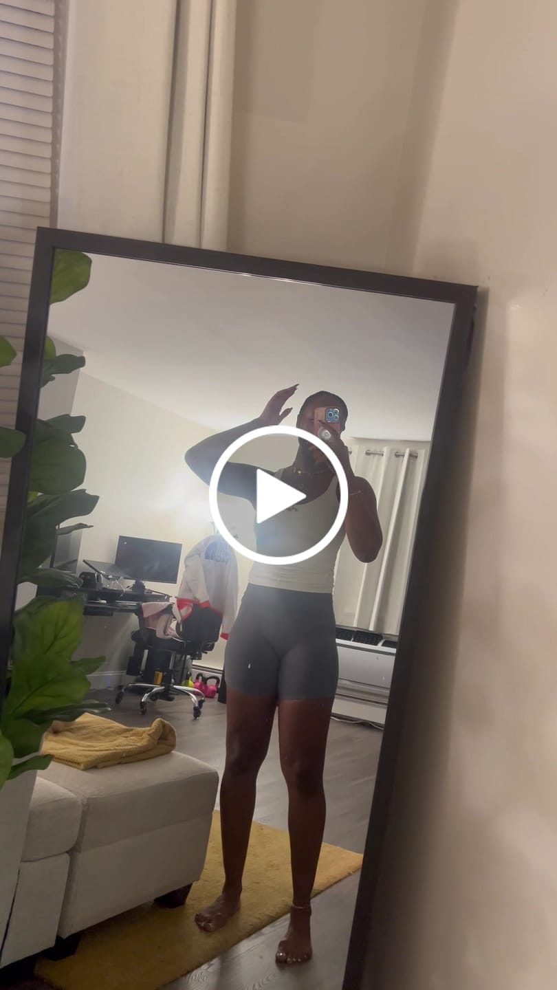Customer video review of BIKER SHORT