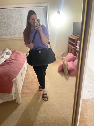 Customer photo review of LuxeLittleOne™ Weekender Duffle