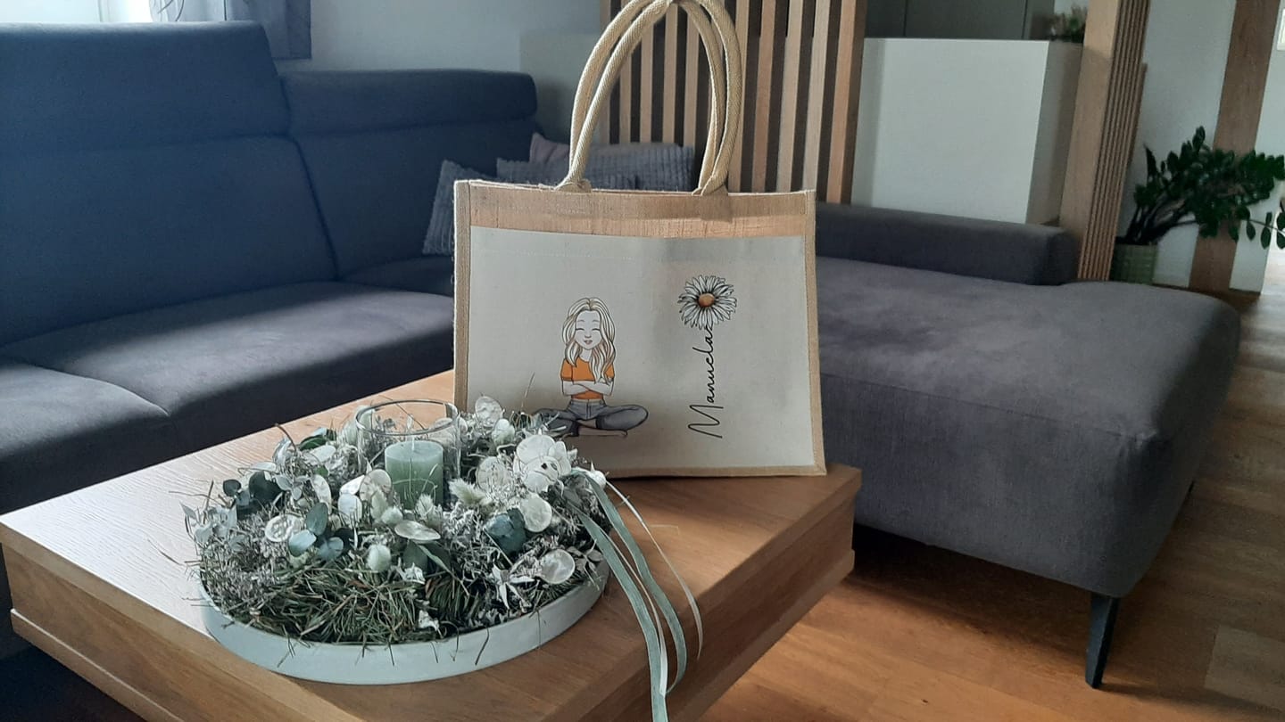 Customer photo review of Summervibes - Personalisierte Tasche für den Strand
