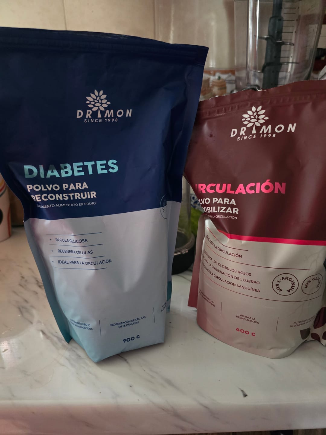 Customer photo review of CONTROL CIRCULACIÓN / DR.MON 600g