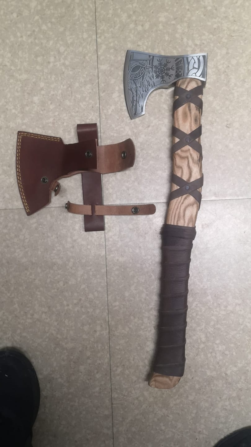Customer photo review of Special Mystery Axe