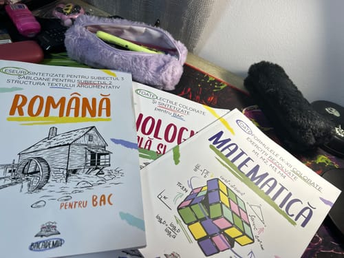 Recenzie cu fotografie de la un client despre Pachet Bacalaureat (Română + Matematică + Biologie Vegetală și Animală clasele IX-X) Bacademia
