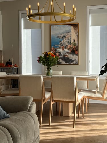 Customer photo review of PICTURESQUE VIEW CANVAS