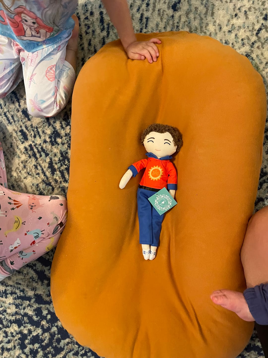 Customer photo review of St. Carlo Acutis Rag Doll