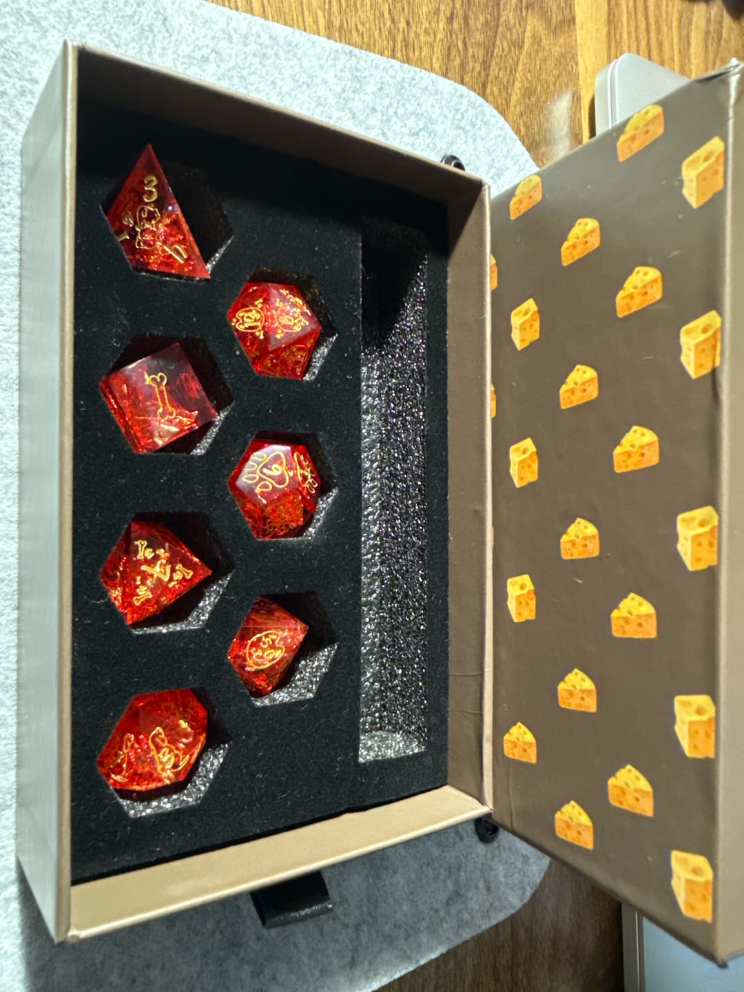 Customer photo review of Mystery Dice Blind Bags!