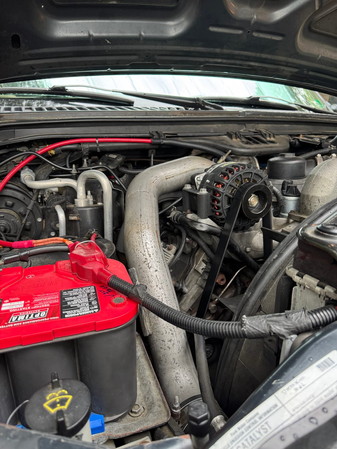Customer photo review of XDP HD High-Output Alternator Cable XD426 For 2003-2007 Ford 6.0 Powerstroke (For Use With High-Output Alternator)