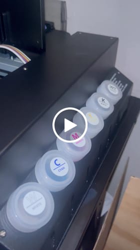 Customer video review of DTF CISS (Only) (For XP-15000 Model)