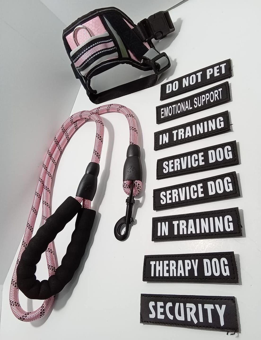 Customer photo review of Taglet - Gepersonaliseerde Velcro Hondentag