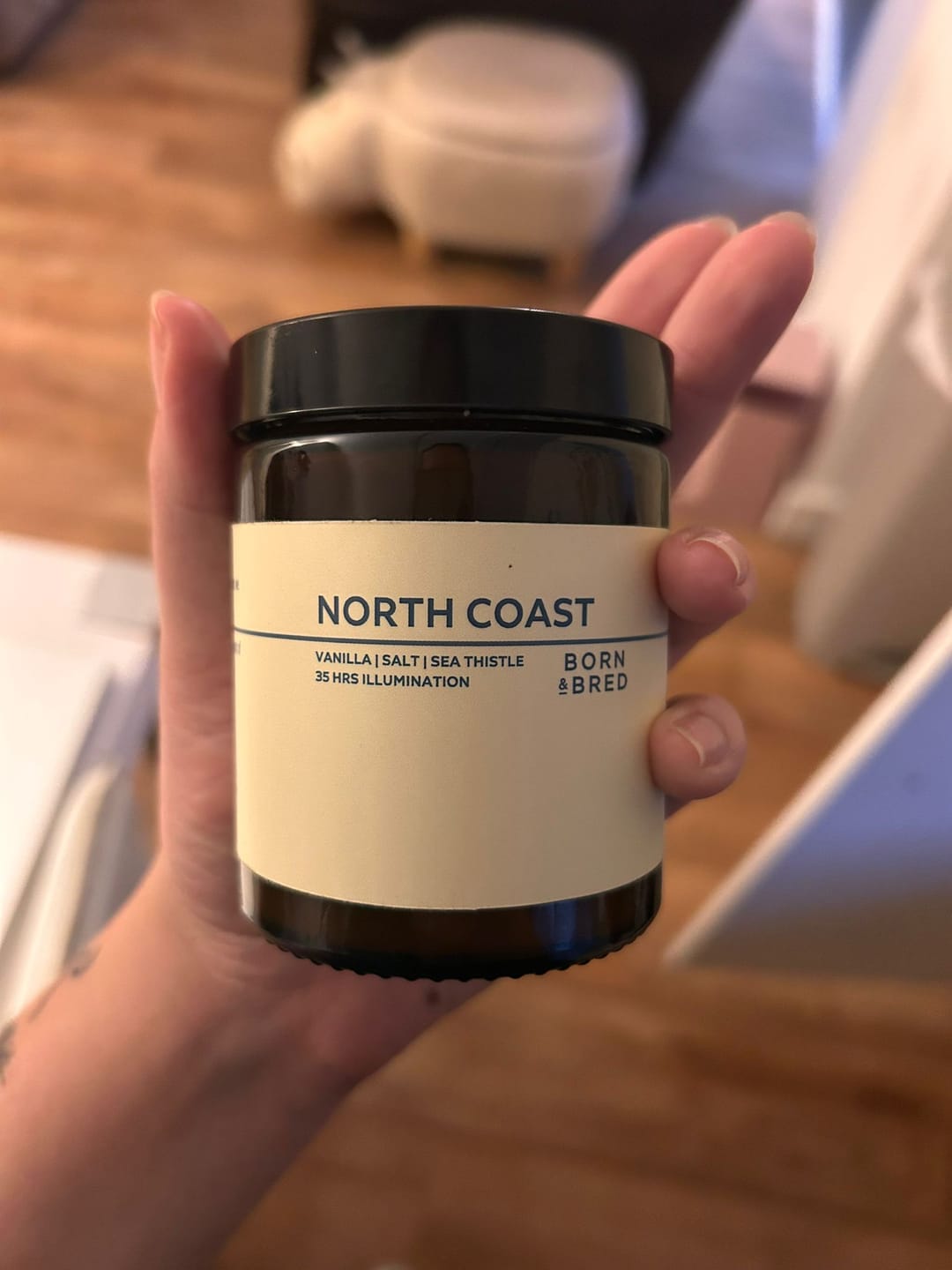 Customer photo review of North Coast Candle 250g | Born & Bred