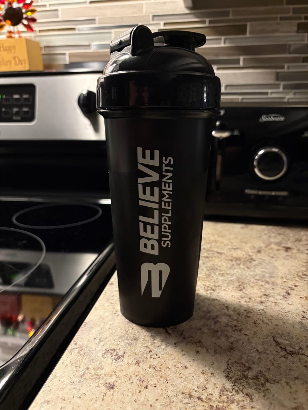 Customer photo review of Believe Shaker