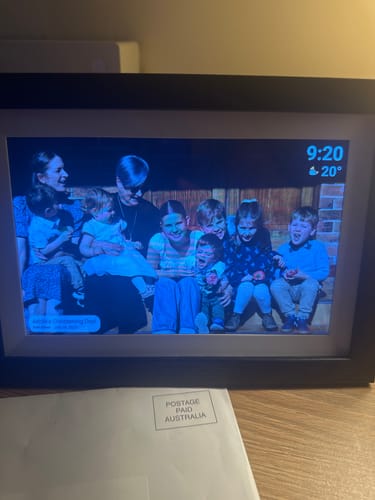 Customer photo review of Digital Photo Frame