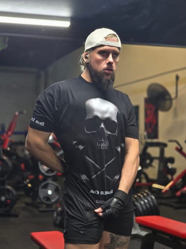 Customer photo review of Dead lift Club - unisex Pump cover - Oversized Gym T-shirt