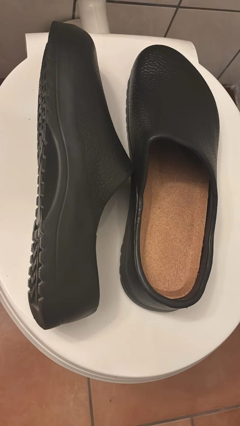 Customer photo review of Orion – Gesunde und rutschfeste Komfort-Clog-Pantoletten