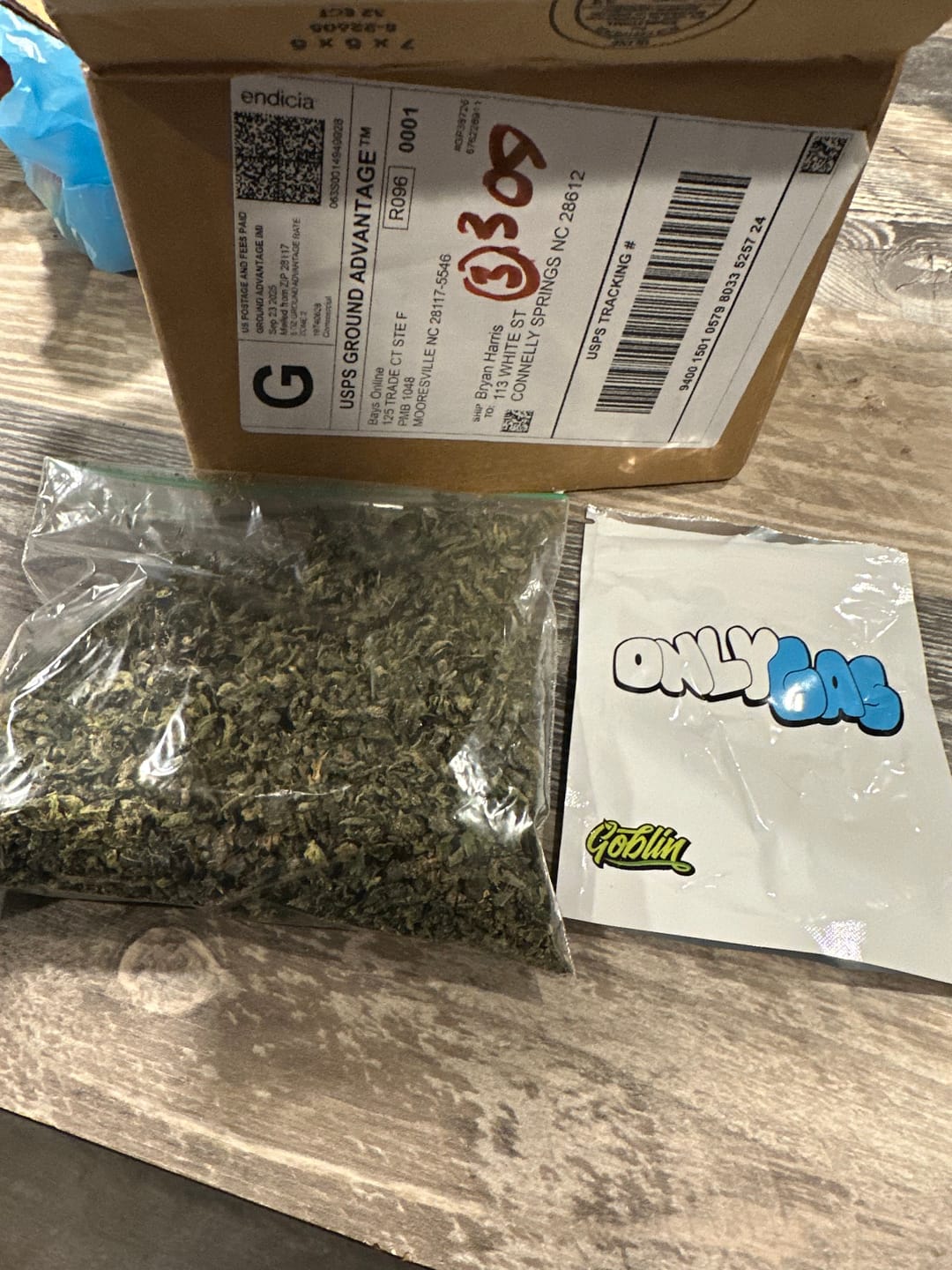 Customer photo review of Exotic THCa Shake