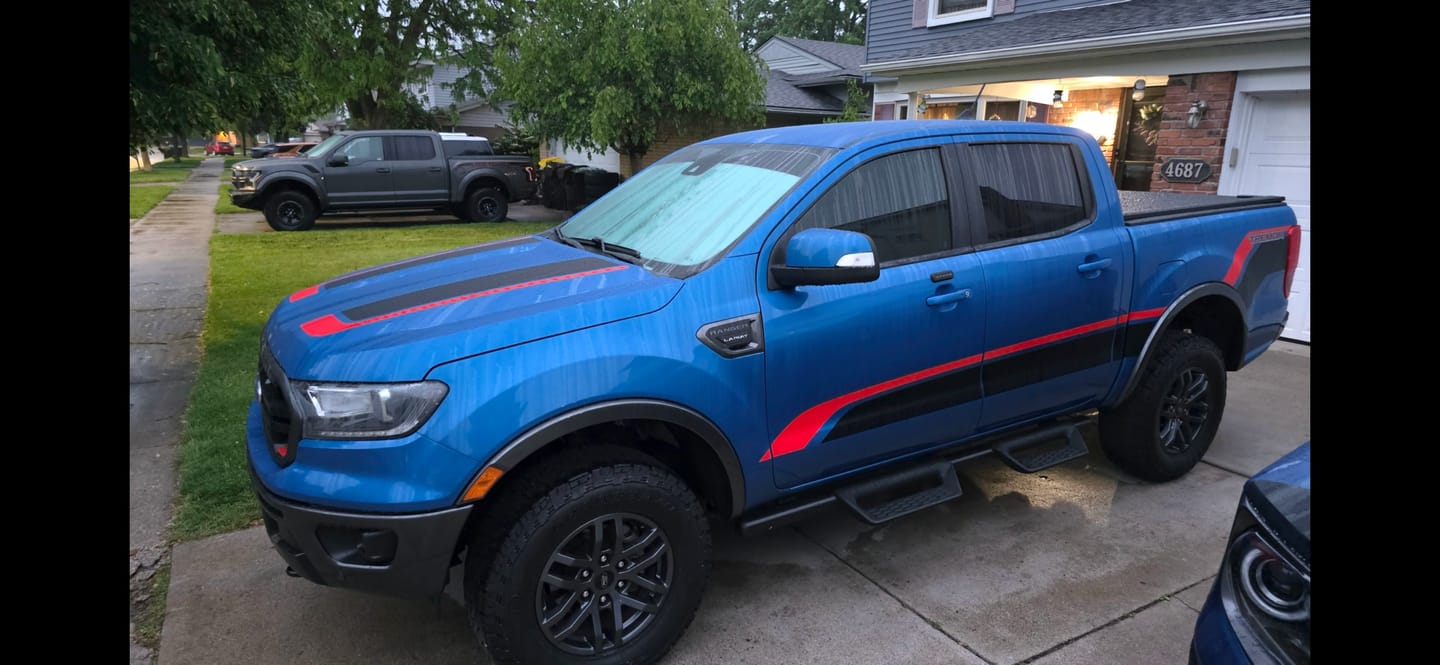 Customer photo review of BLACKLINE® BLACKOUT TRIM & TIRE DRESSING