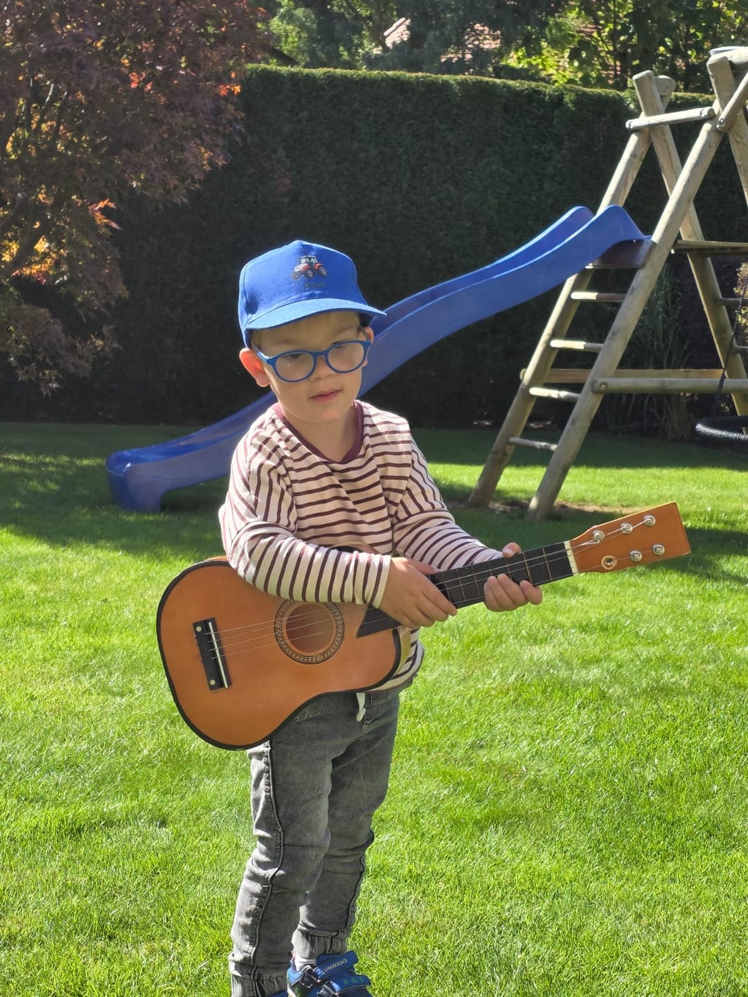 Customer photo review of Kinder Kappe Traktor