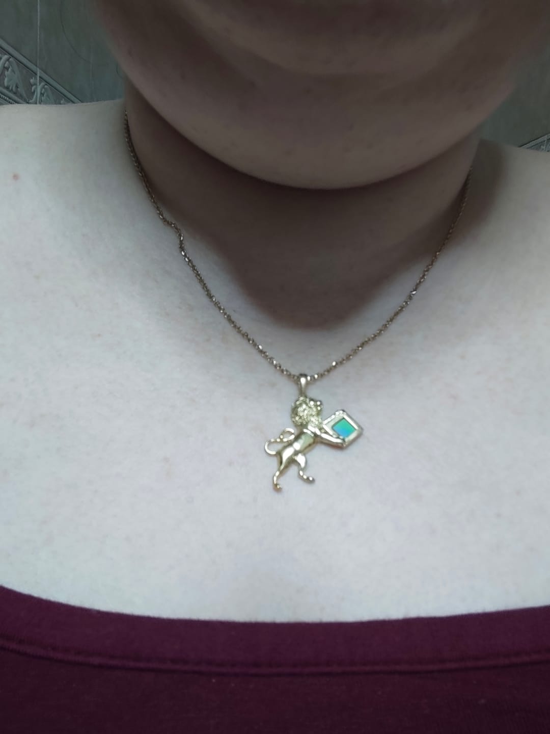 Customer photo review of Lavy Necklace