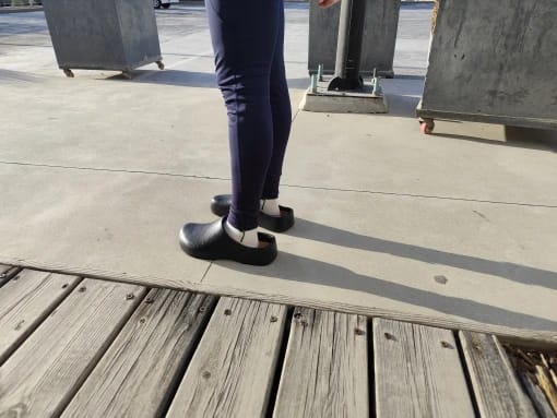 Customer photo review of Orion – Gesunde und rutschfeste Komfort-Clog-Pantoletten