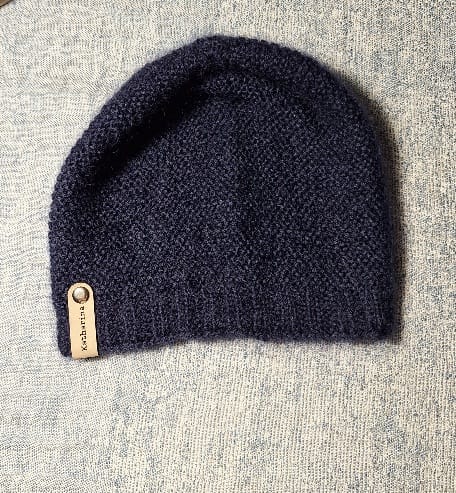 Customer photo review of Kunstleder Label "Handmade" für Häkelkörbe etc. - 90x15 mm - CS0016