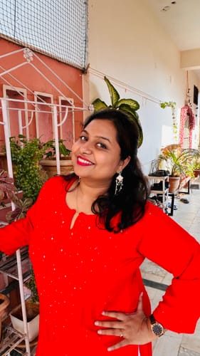 Customer photo review of Layla Rust Cotton Kurta