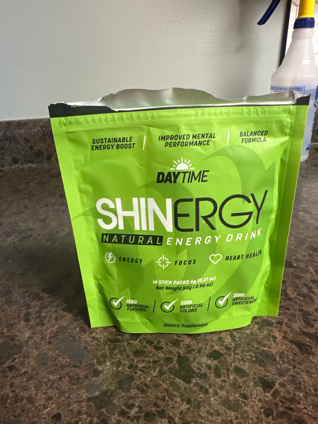 Customer photo review of Shinergy Daytime Drink