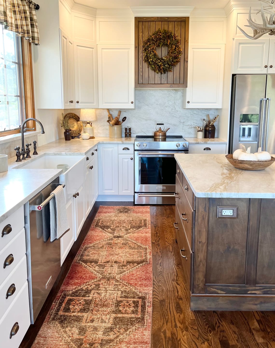 Customer photo review of Classic Aged Bronze Cupboard Handles
