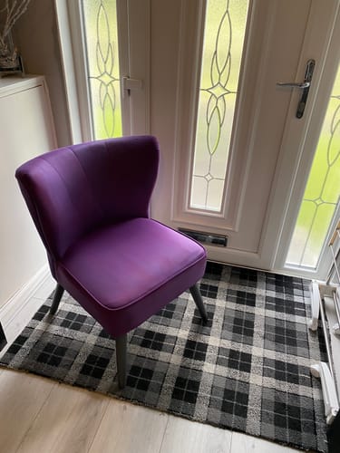 Customer photo review of Fabric Paint -- Raspberry