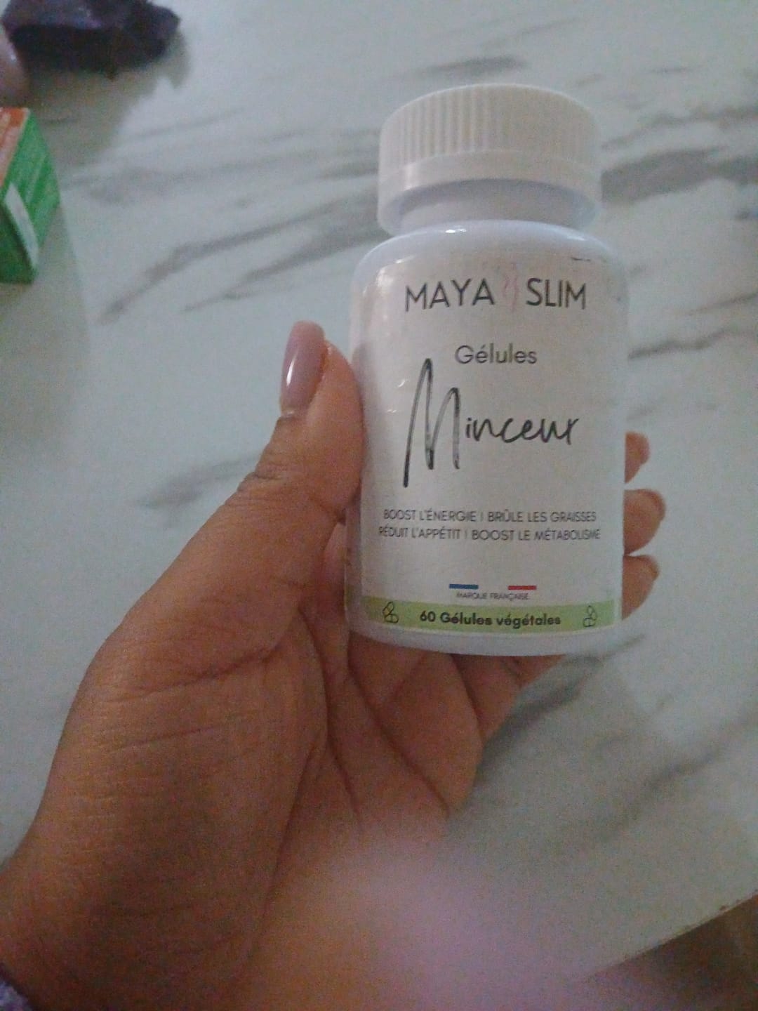 Customer photo review of Gélules Minceur