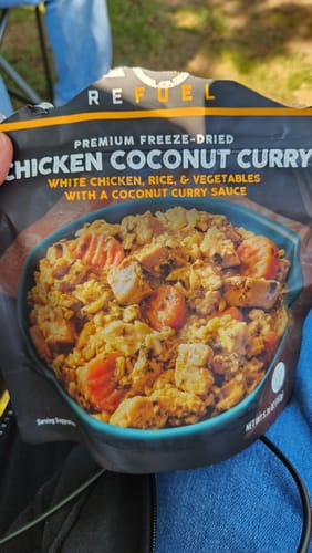 Customer photo review of Chicken Coconut Curry