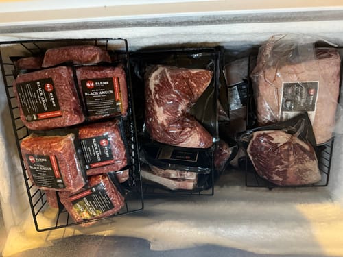Customer photo review of Quarter Beef Bundle