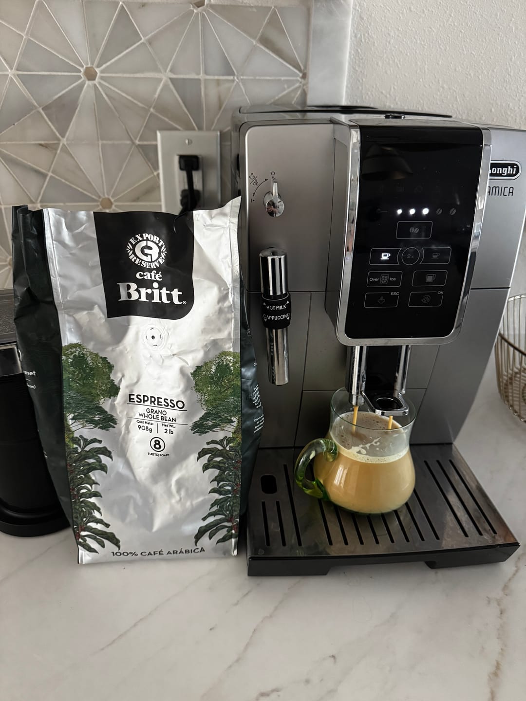 Customer photo review of COSTA RICAN ESPRESSO COFFEE 2LB