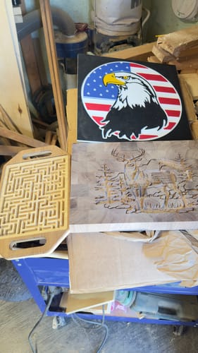 Customer photo review of 1/8" x 1/2" O'Flute - 1/4" Shank - OF215